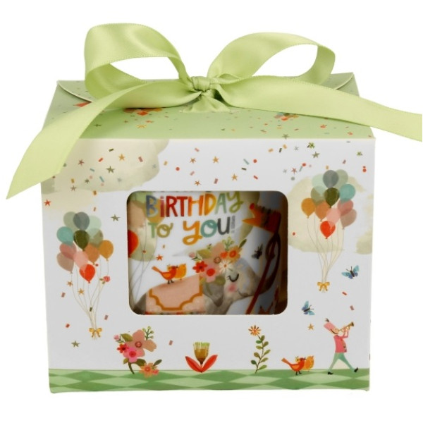 Šolja sa infuzerom HAPPY BIRTHDAY 