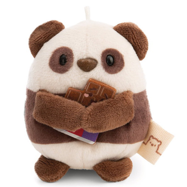 Plišana igračka PANDA KANO u kostimu kokica 10cm MYMOCHI 