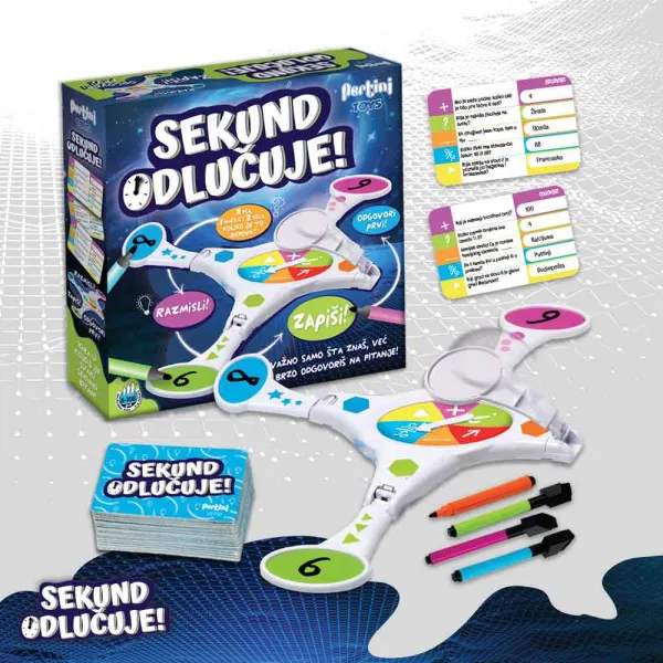 Društvena igra SEKUND ODLUČUJE 