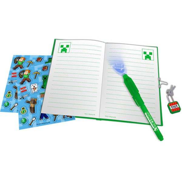 Školski set tajni dnevnik MINECRAFT 