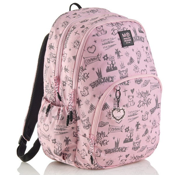 MIQUELRIUS školski ranac NOTBORING PINK 