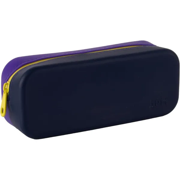 Silikonska pernica BRIGHT LILAC/MARINE 