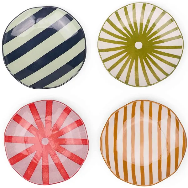 Keramički tanjirići THE MARLEY APPETIZER set od 4 