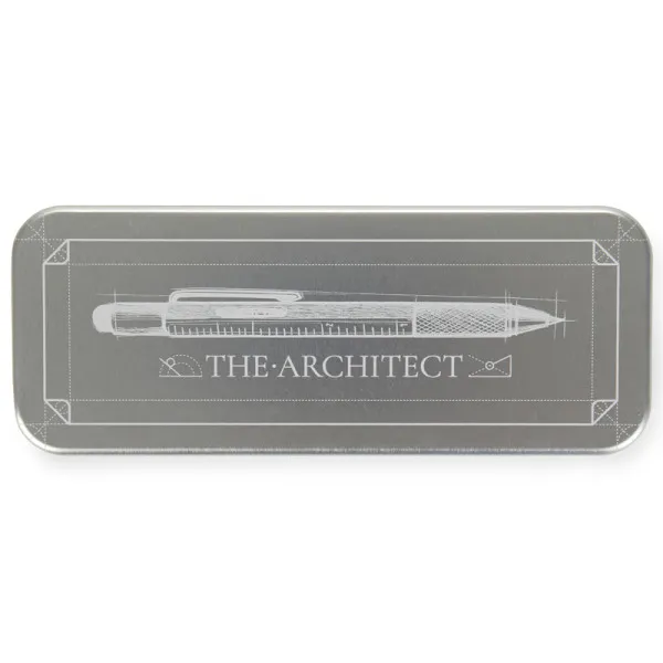 Multifunkcionalna olovka THE ARCHITECT - SREBRNA 