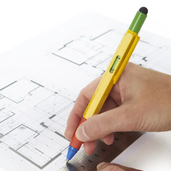 Multifunkcionalna olovka THE ARCHITECT - MULTICOLOR 