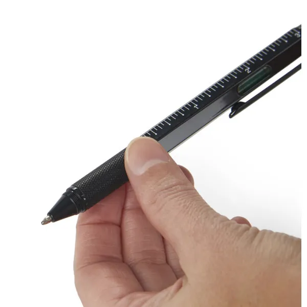 Multifunkcionalna olovka THE ARCHITECT - CRNA 