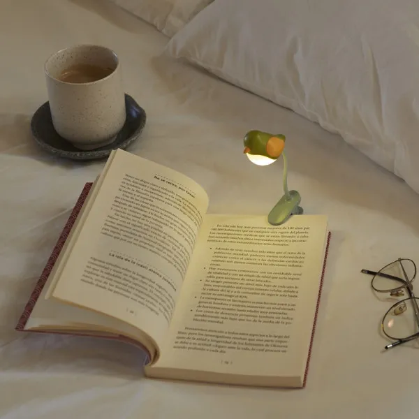 Lampica za knjigu ZELENA PTIČICA 