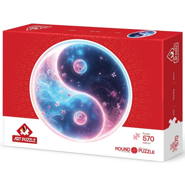 Okrugle puzzle YIN YANG 570kom 
