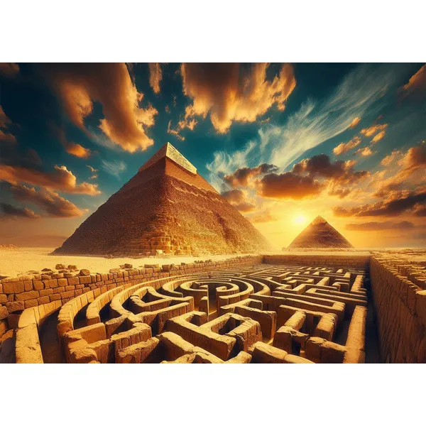 Puzzle EGYPTIAN PYRAMIDS - 1000kom 