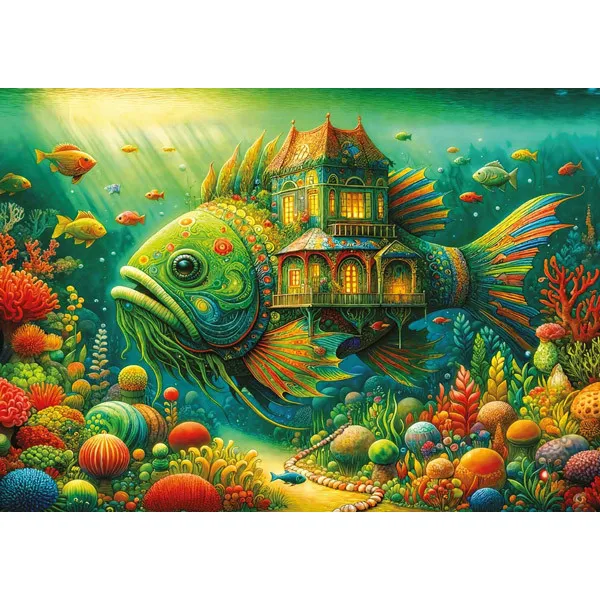 Puzzle THE FISH HOUSE - 1000kom 