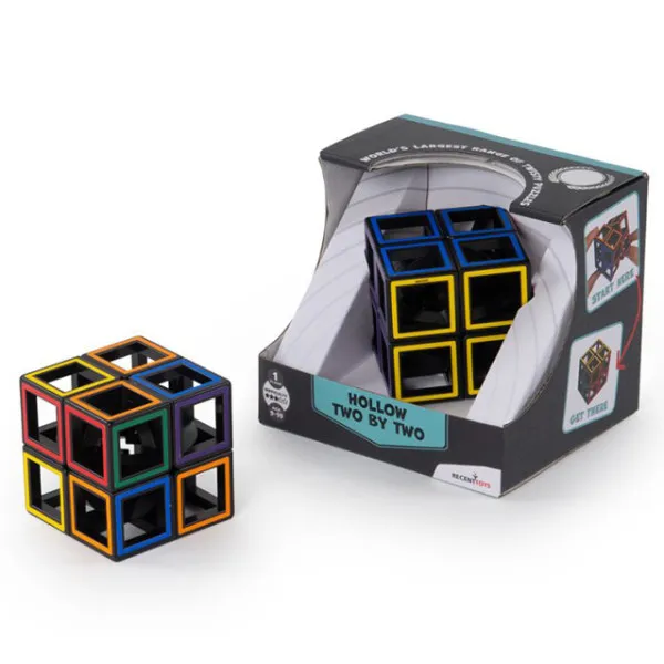 IQ PUZZLE šuplja kocka 2x2 