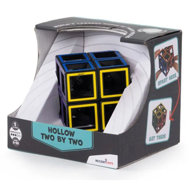 IQ PUZZLE šuplja kocka 2x2 