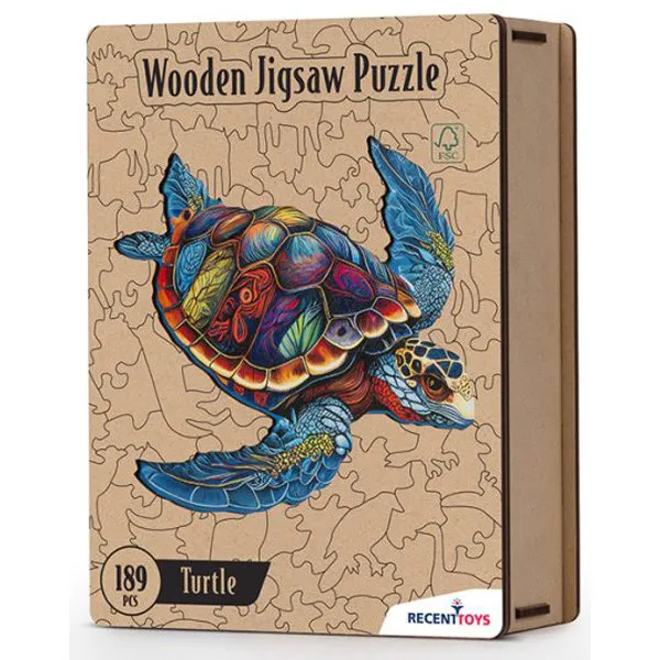 Drvene puzzle KORNJAČA 189kom 