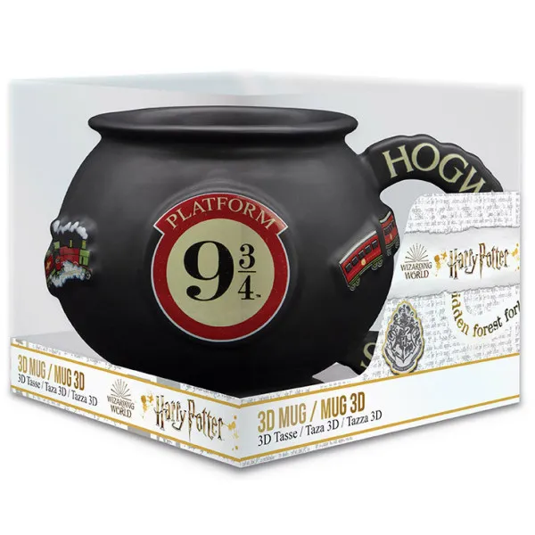 HARRY POTTER 3D Šolja PLATFORM 9 3/4 