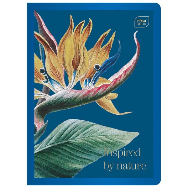 Sveska A5 kvadratići METALLIC GRANDIFLORA 