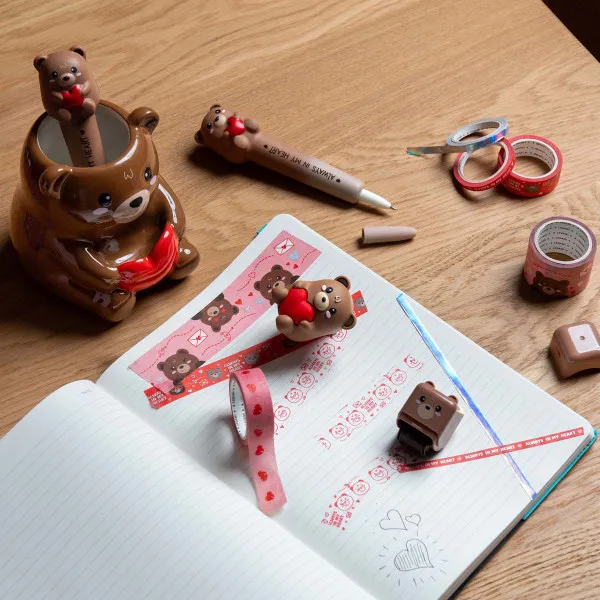 Set pet washi trakica  TEDDY BEAR 