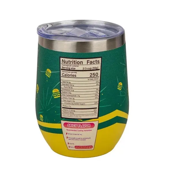 K-POP putna šolja ZOEY HAMBURGER 350ml 