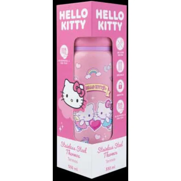 Flašica HELLO KITTY svetlo pink 
