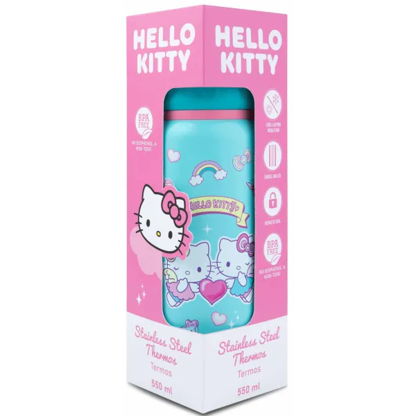 Flašica HELLO KITTY svetlo plava 
