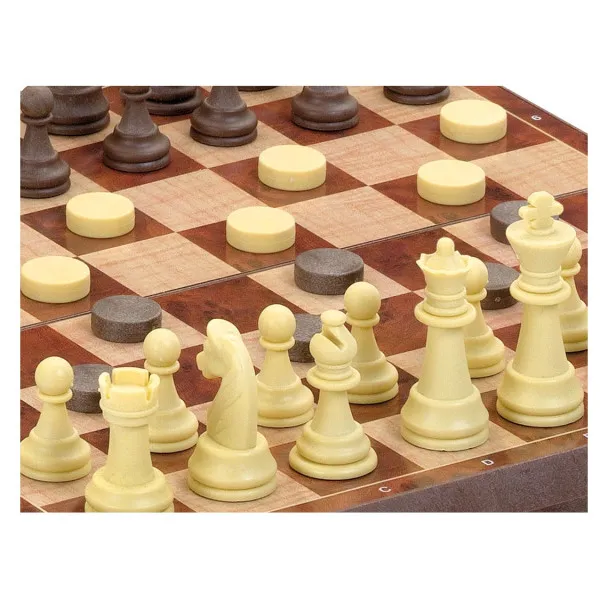 Magnetni šah i dame CAYRO (figure 2 x 5 cm) 