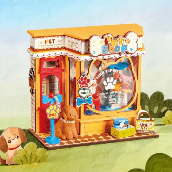 3D puzzle PAWFECT PET SHOP 