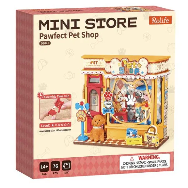 3D puzzle PAWFECT PET SHOP 