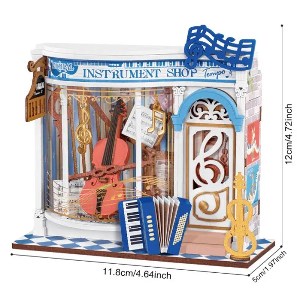 3D puzzle MELODY INSTRUMENT SHOP 