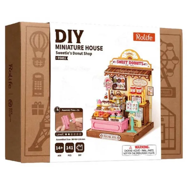 3D puzzle SWEETIE'S DONUT SHOP 