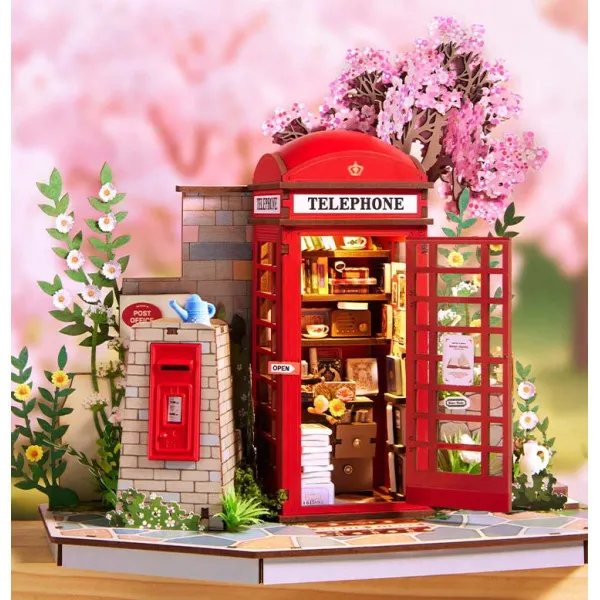 3D puzzle CVETNA KUĆICA ZA KNJIGE 