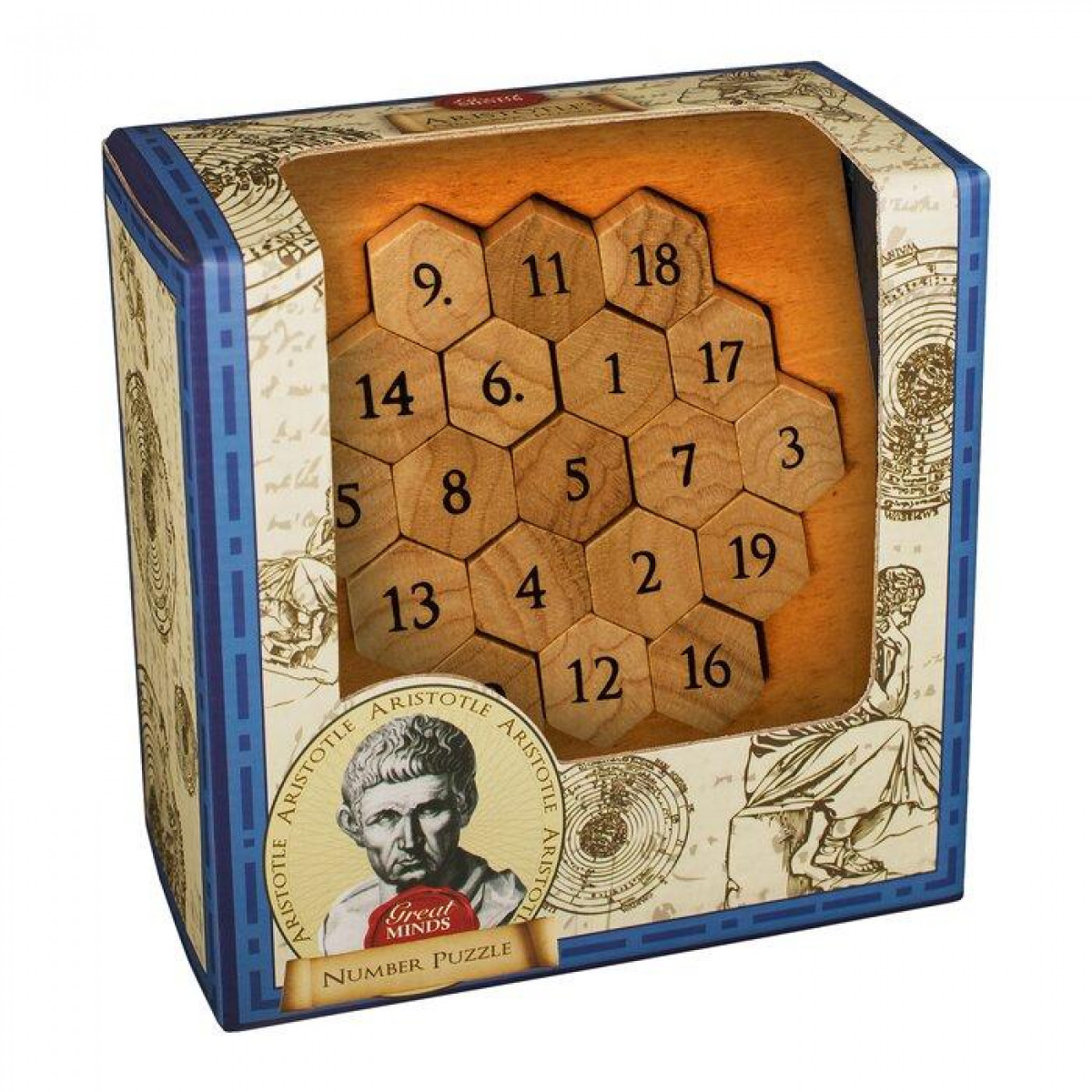 PROFESSOR PUZZLE IQ puzle ARISTOTLE'S NUMBER PUZZLE - | Knjižare Vulkan