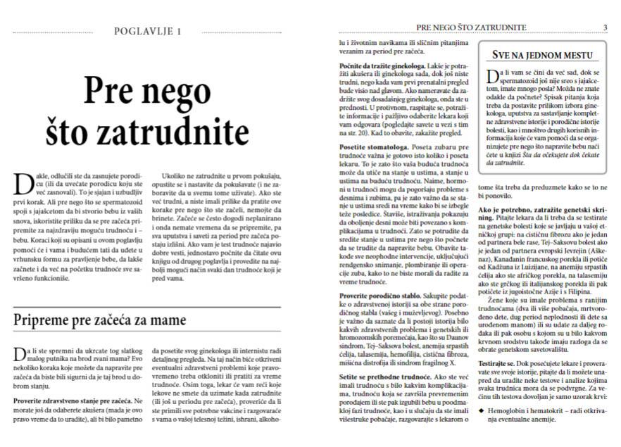 ŠTA DA OČEKUJETE DOK ČEKATE BEBU 