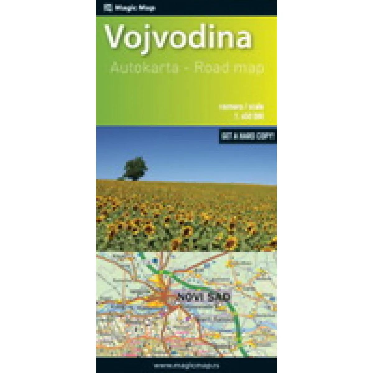 AUTO KARTA VOJVODINA 