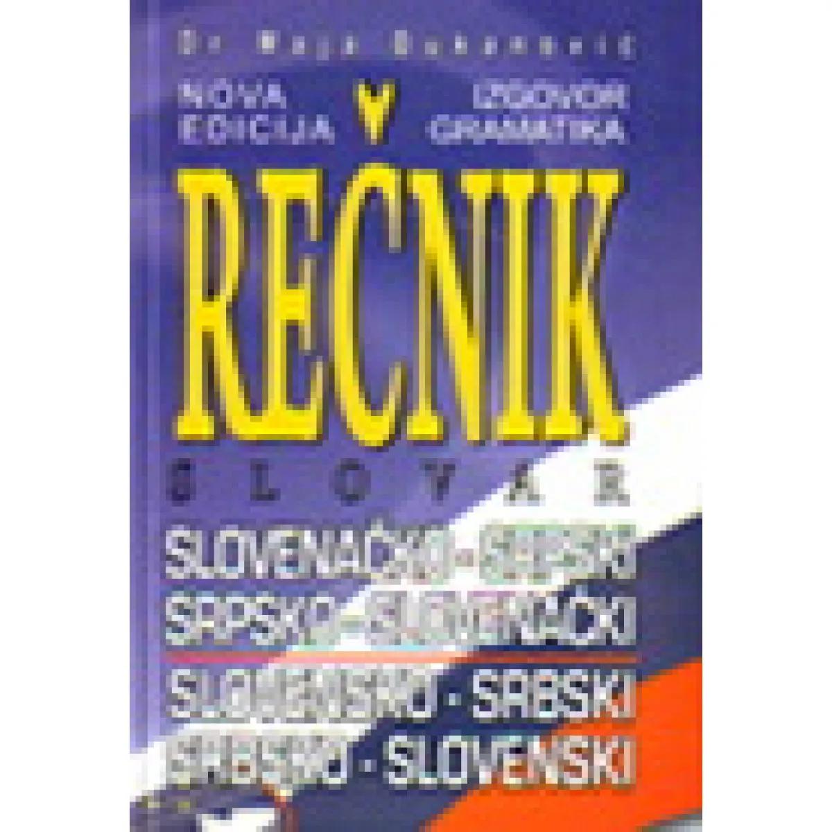 SLOVENAČKO SRPSKI SRPSKO SLOVENAČKI REČNIK 