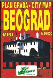 MINI BEOGRAD PLAN GRADA 