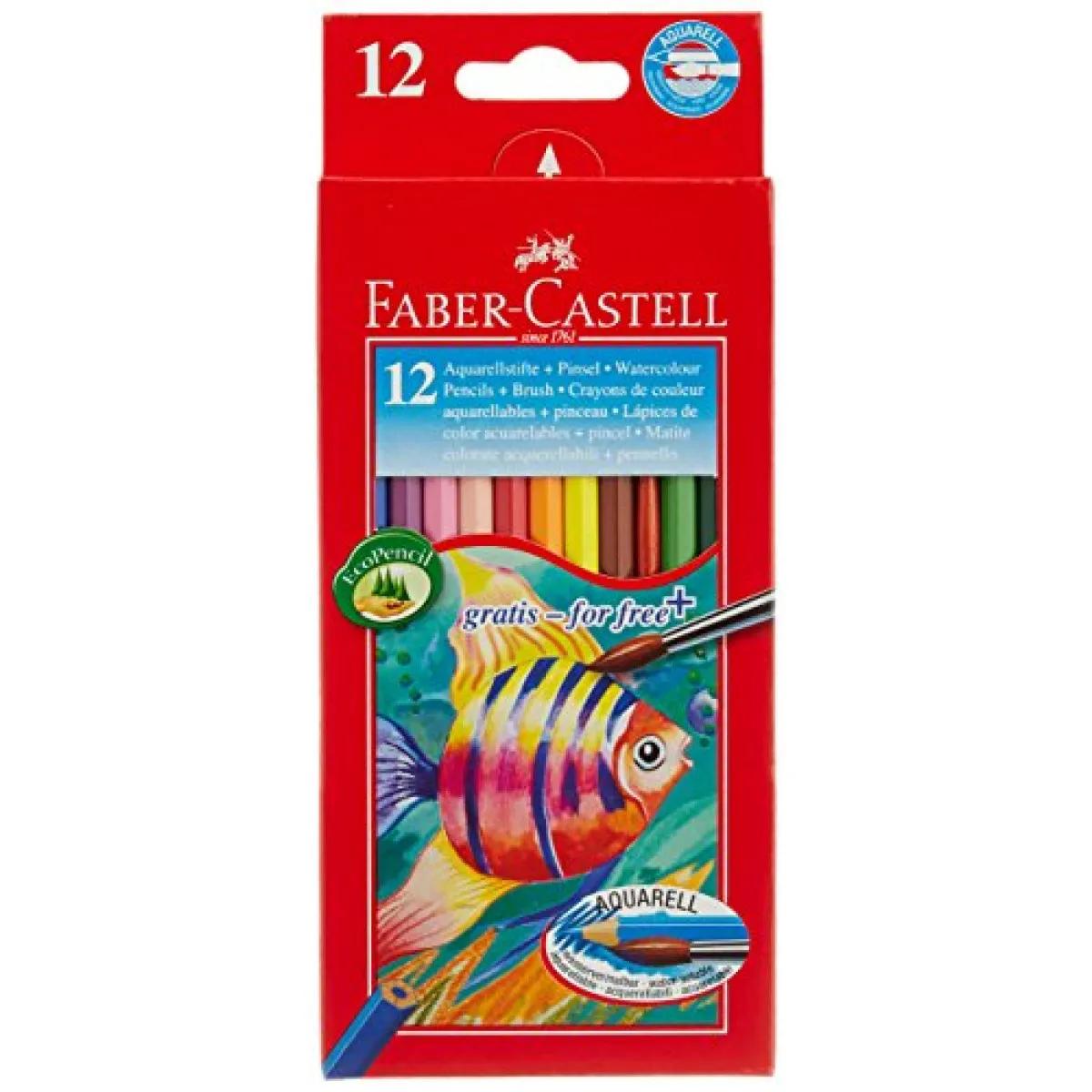FABER CASTELL drvene boje 12 kom - FISH 