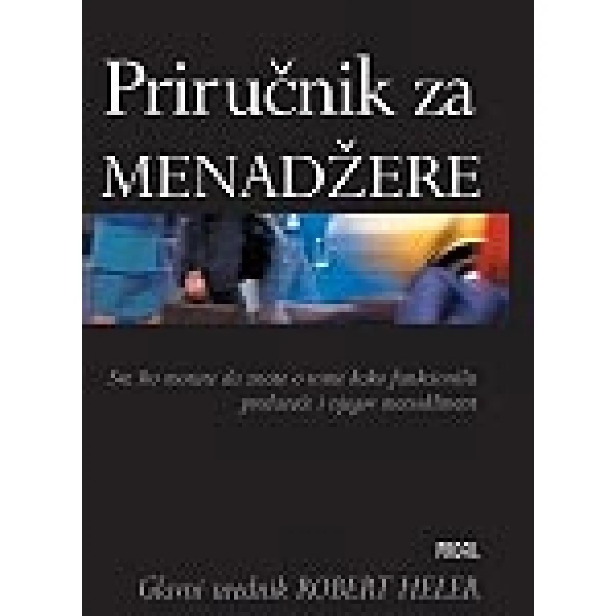 PRIRUČNIK ZA MENADŽERE 