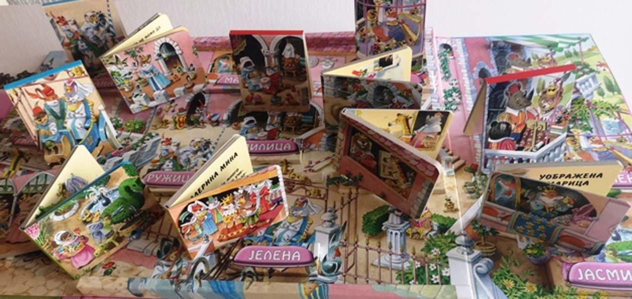 PRINCEZE  komplet 12 edukativnih slikovnica 