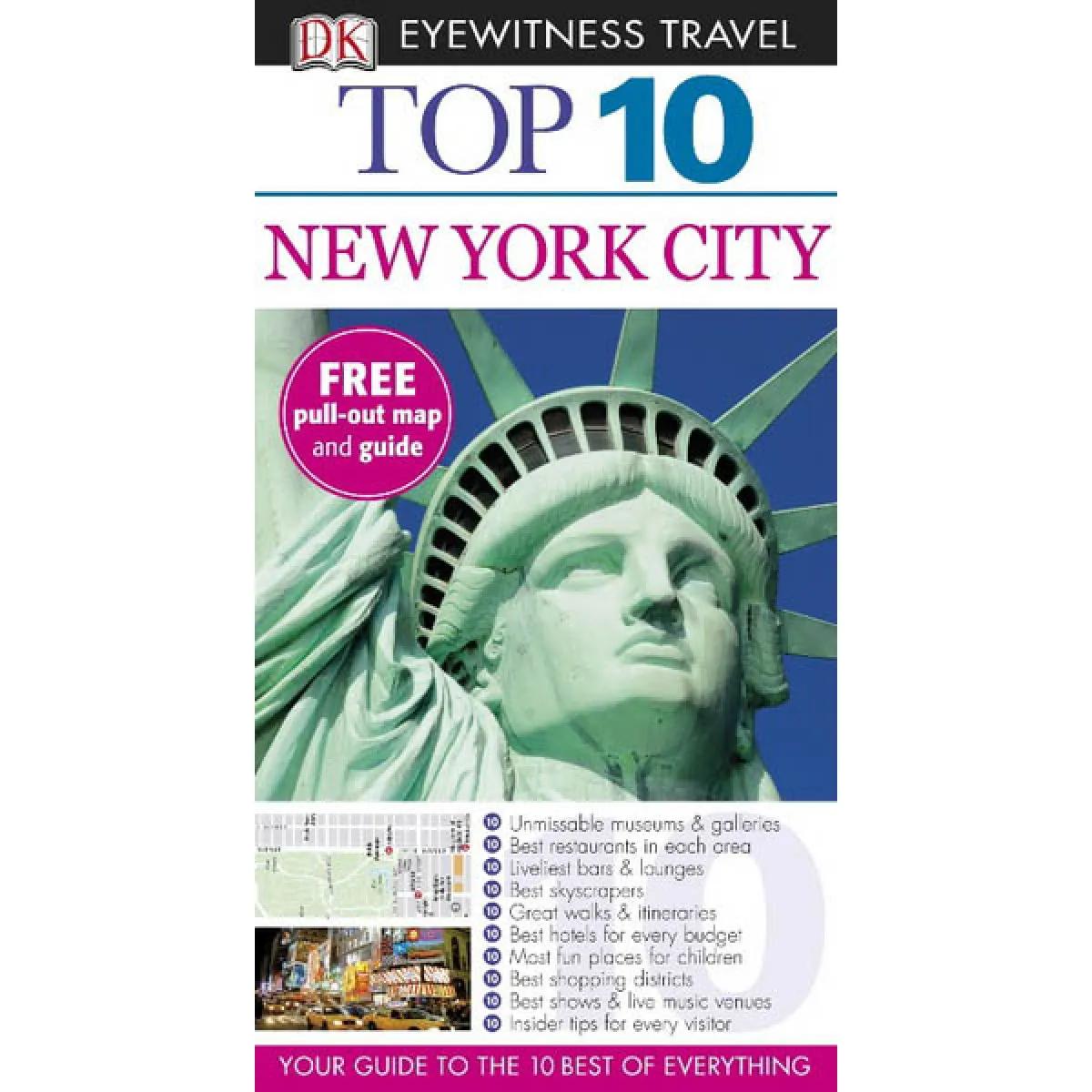 DK Eyewitness Top 10 Travel Guide: New York City 