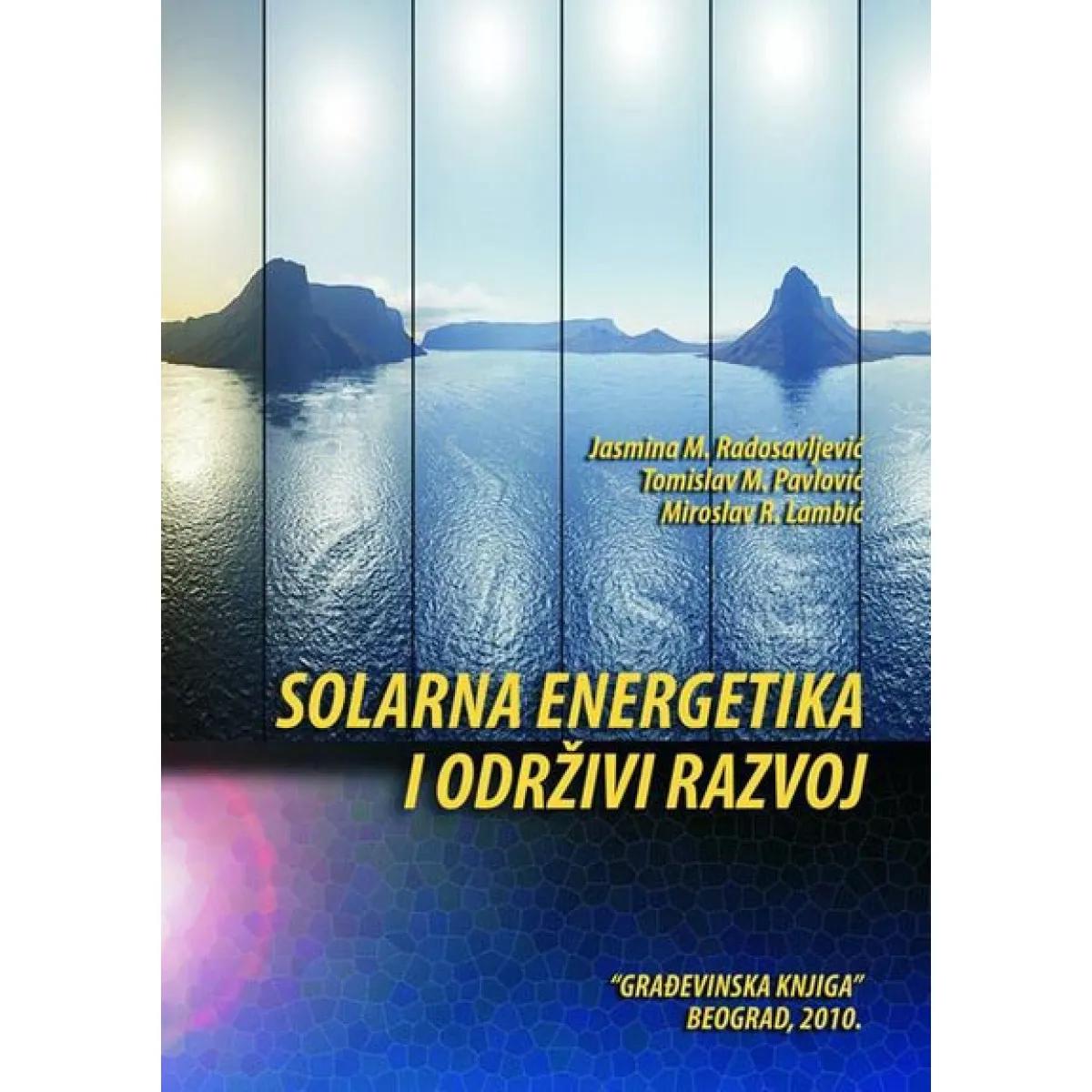 SOLARNA ENERGETIKA I ODRŽIVI RAZVOJ II IZDANJE 