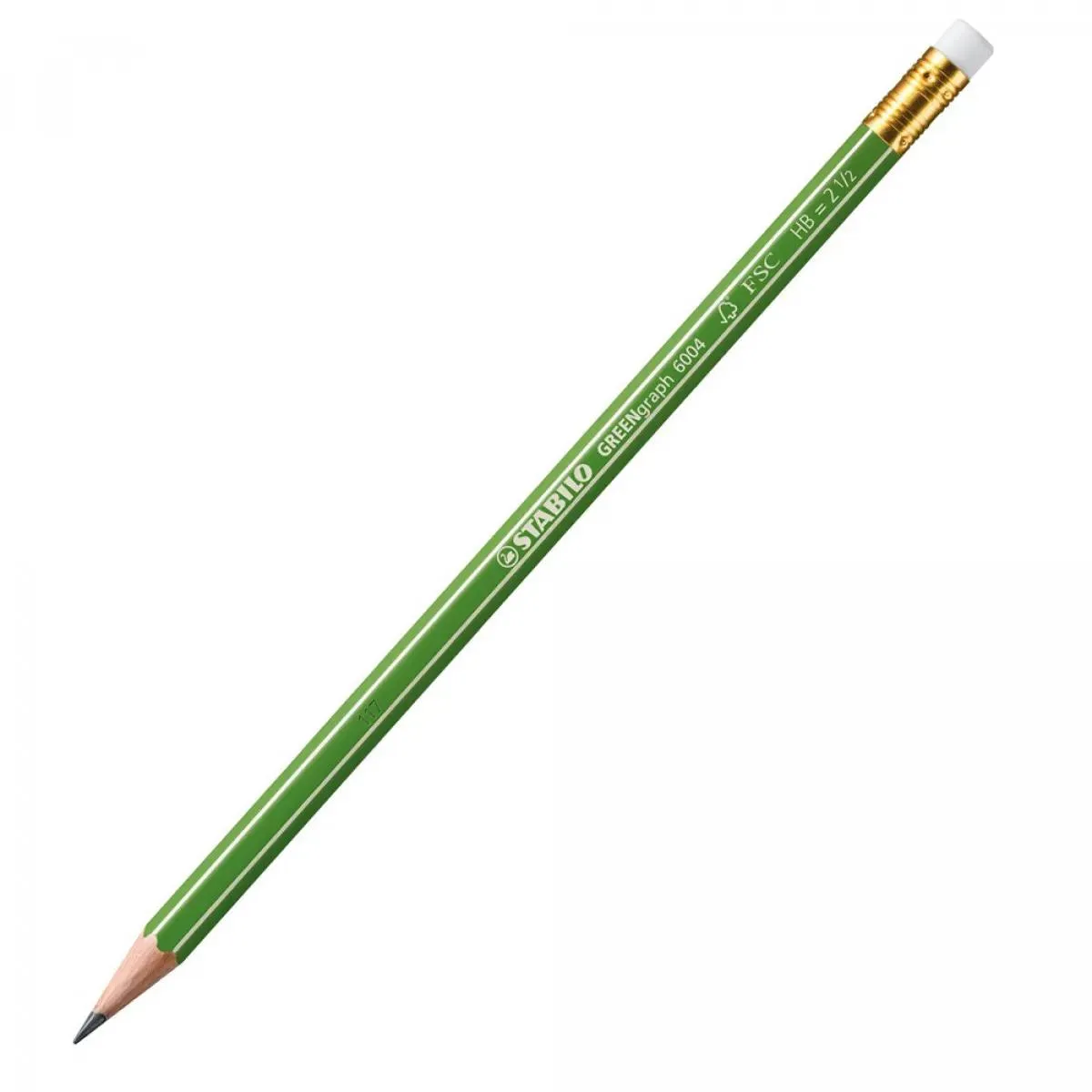 Grafitna olovka HB sa gumicom STABILO Green 