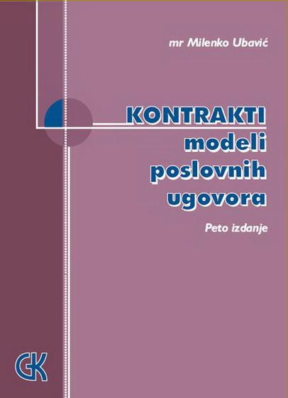 KONTRAKTI MODELI POSLOVNIH UGOVORA 160 modela 