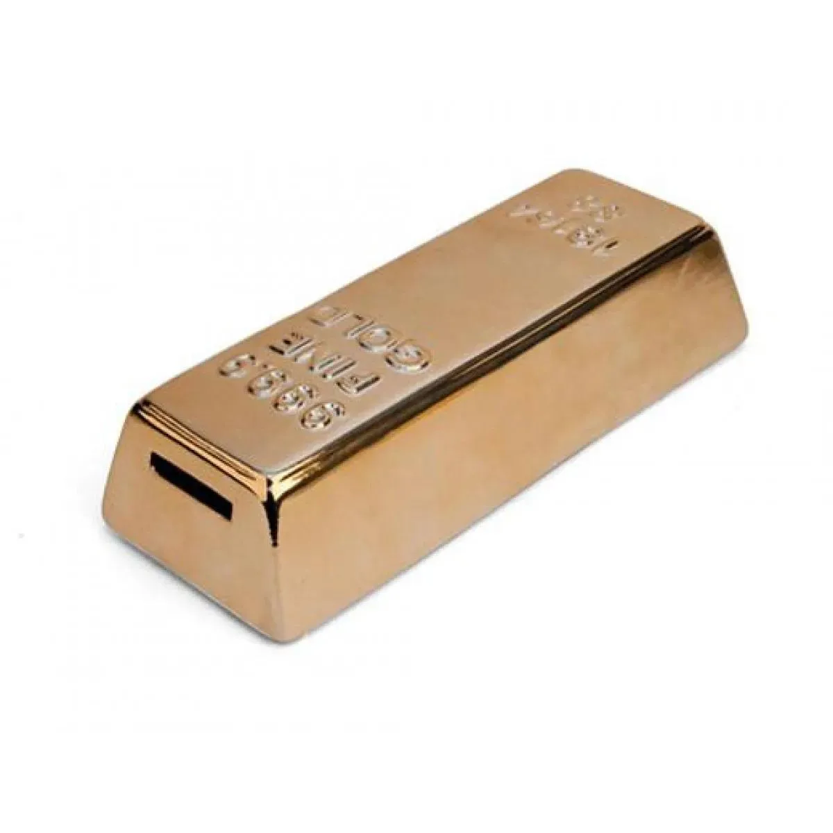 Kasica u obliku zlatne poluge COIN BANK GOLD BAR 