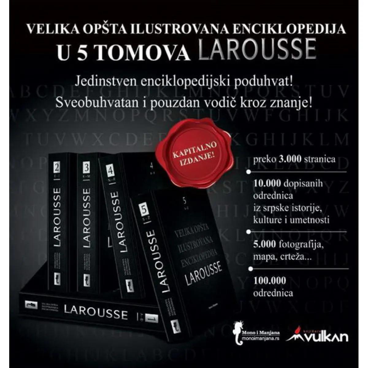 VELIKA OPŠTA ILUSTROVANA ENCIKLOPEDIJA LAROUSSE 1 DO 5 