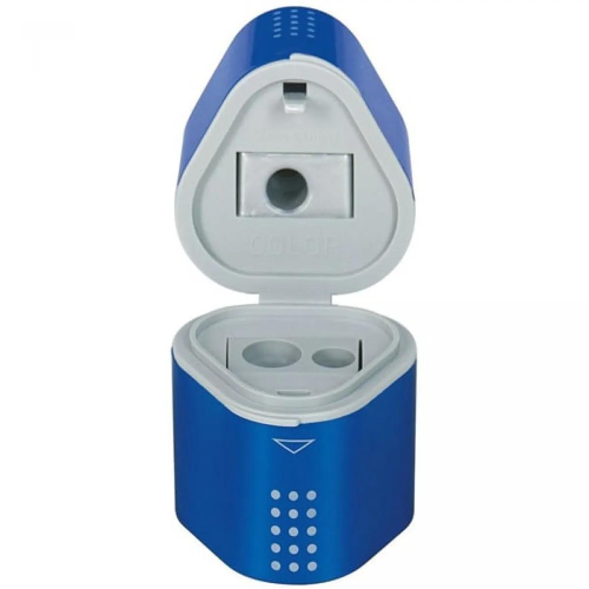 FABER CASTELL rezač GRIP CRVENO PLAVI 