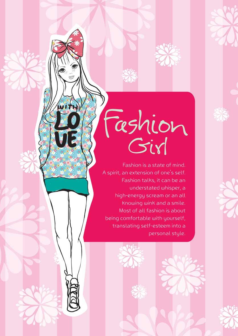 Notes FASHION GIRL PRUGE (V) 