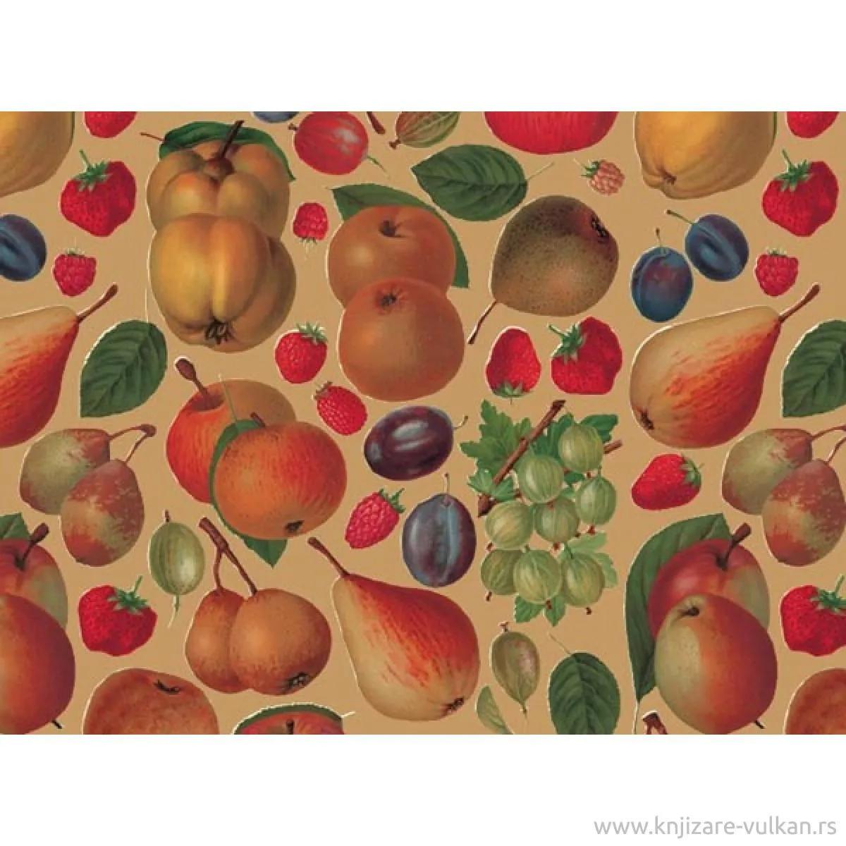 Ukrasni Papir FRUITS 