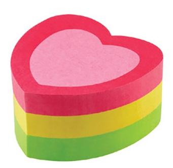 SAMOLEPLJIVI BLOKČIĆ SRCE MINI 