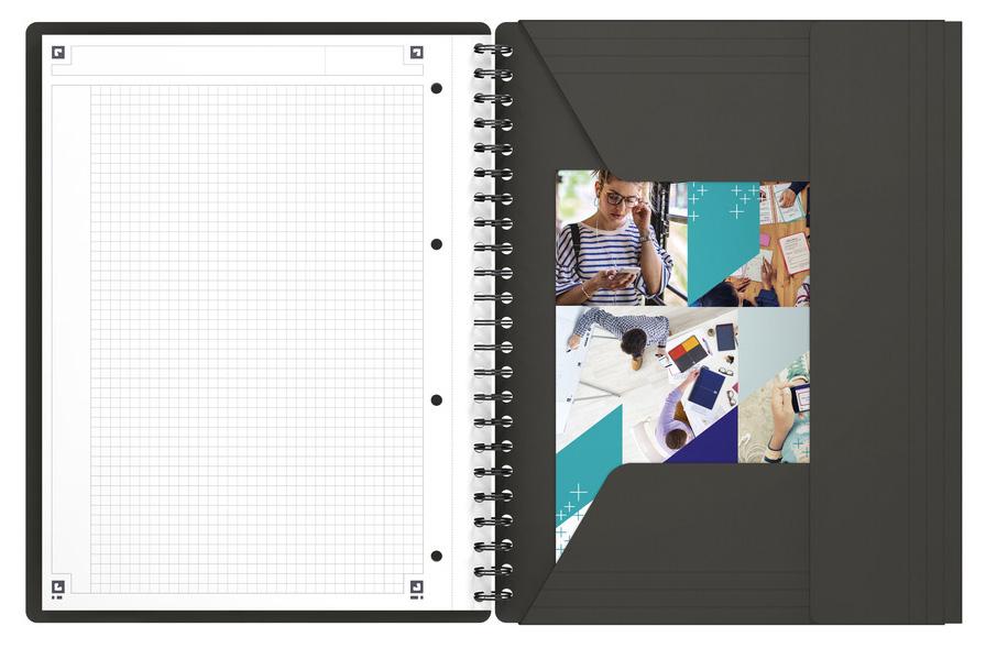 Sveska Oxford International Meetingbook A4+ OXFORD kvadratići 