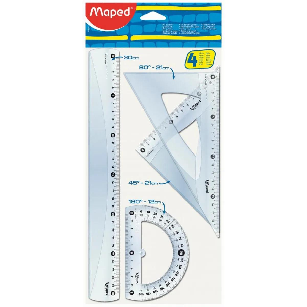 Set lenjira MAPED START 30 cm 