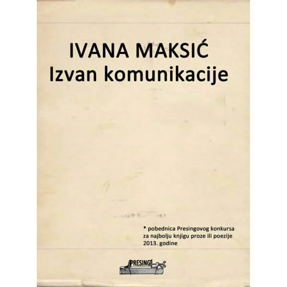 IZVAN KOMUNIKACIJE 